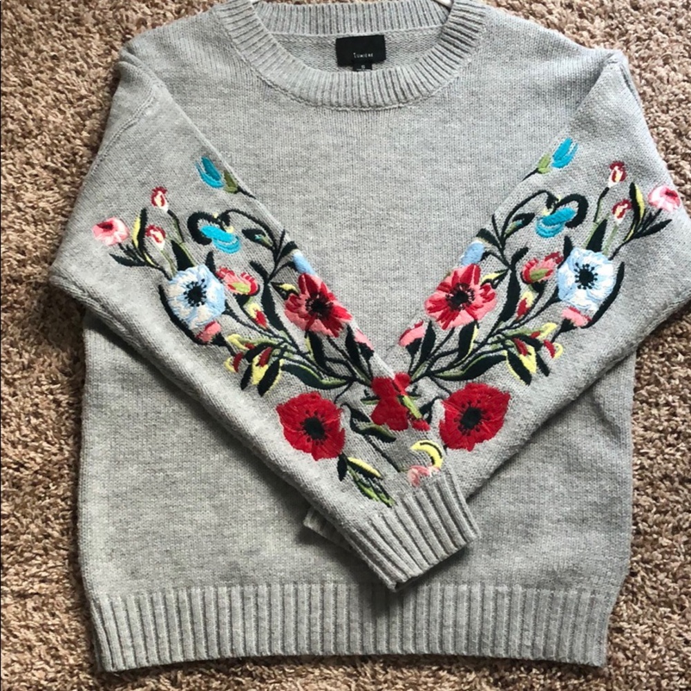 Gray Sweater
